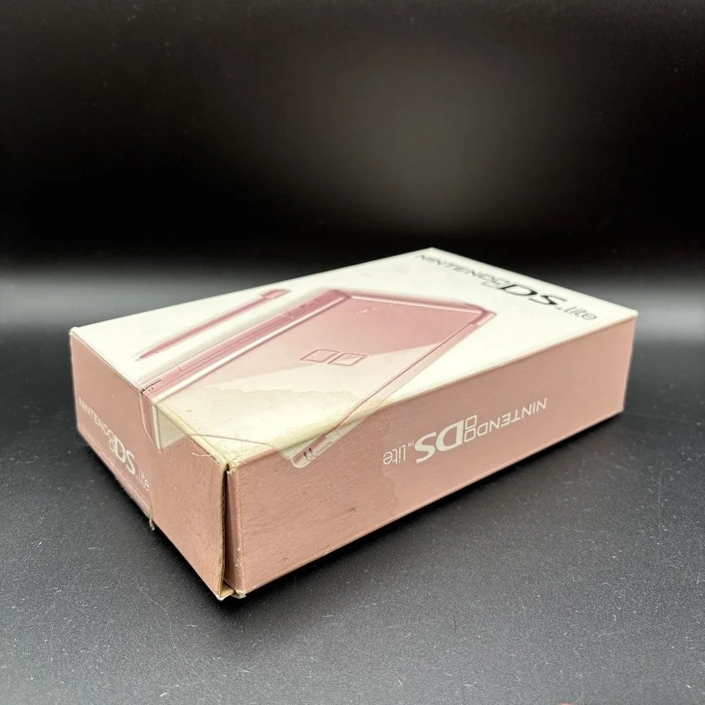 Nintendo DS Lite Pink Handheld System Console w/ Box